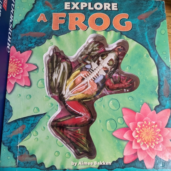 Explore a Frog Book with descriptions of different body systems - Picture 1 of 3